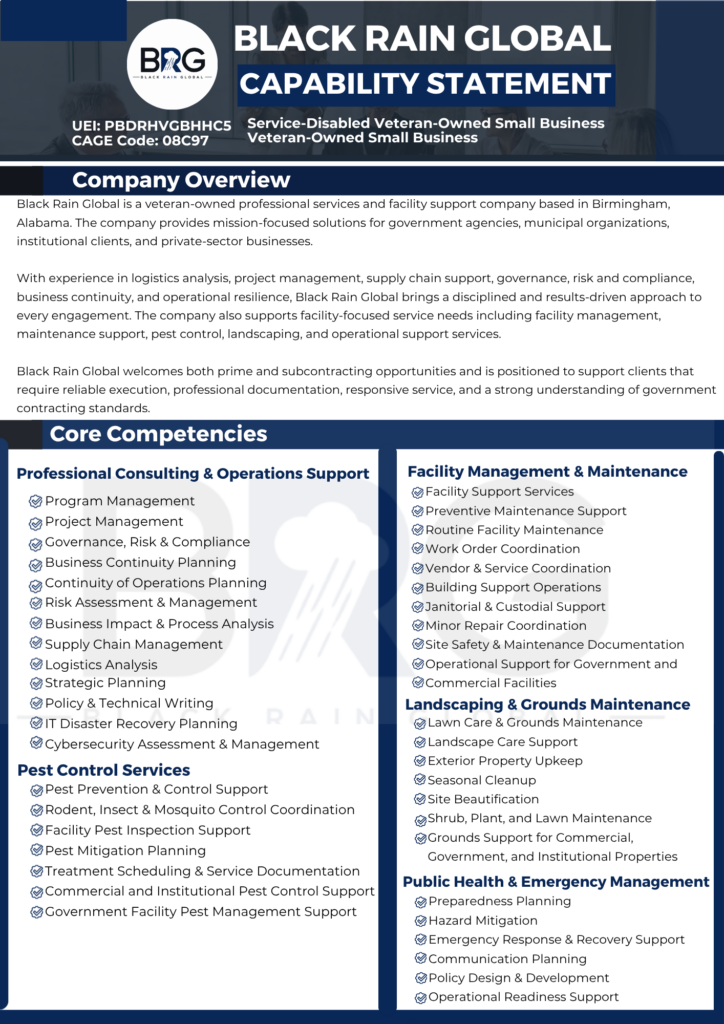 capability statement 13